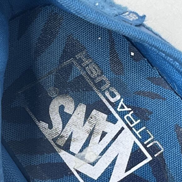 Vans Positive Vibes Warriors Blue Mesh Ultracush Skate Shoes Womens Size 7.5 - Picture 14 of 16